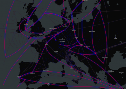 RAGAZZA D'EUROPA, città, mappa, part