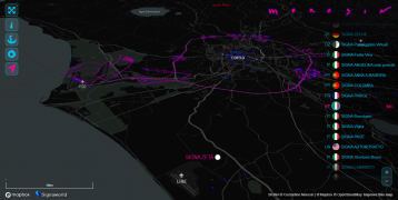 Roma territorio e Signa arte contemporanea, GPS, site-specific