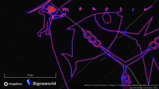 SIGNA Soia Particolare del pesce SIGNA Media Art Exsperience in Mobility