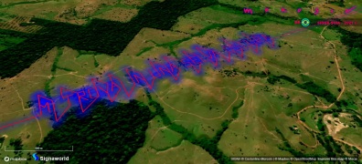 mi trovai in una selva oscura, scrittura georeferenziata territorio Jaru, Dante Alighieri